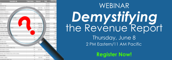 Webinar: Demystifying the Revenue Report