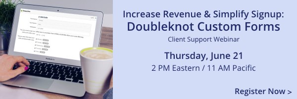 Increase revenue & simplify signup with Doubleknot's custom forms